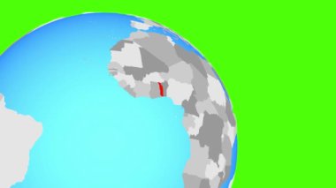 Mavi kürede Togo 'ya yakınlaşıyorum