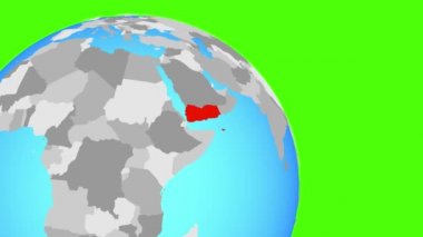 Mavi kürede Yemen 'e yakınlaşıyorum