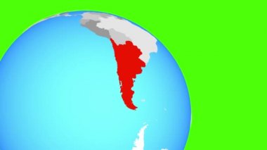 Mavi küredeki Güney Konisi 'ne yakınlaştırılıyor