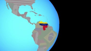 Venezuela 'ya dünya bayrağıyla yakınlaş