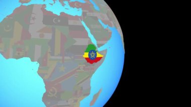 Etiyopya 'ya dünya bayrağıyla yakınlaş