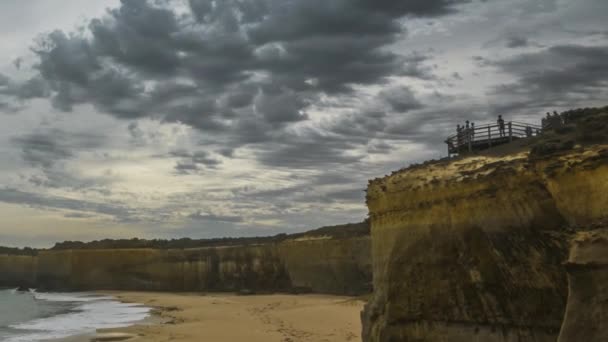 Cronologia della costa australiana — Video Stock