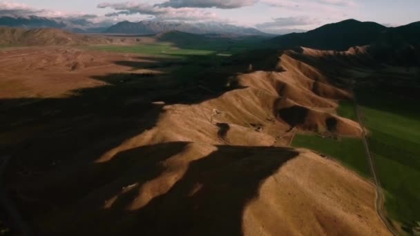 Paysage de la Nouvelle-Zélande aérienne — Video