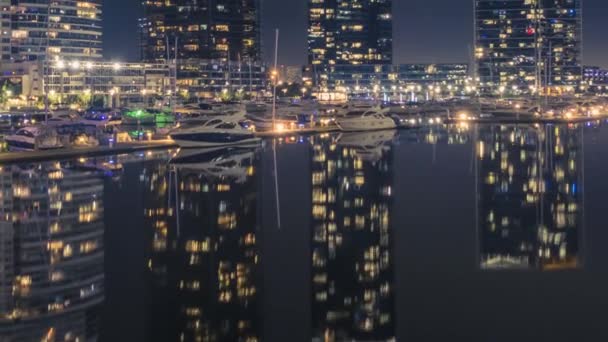 Timelapse van het moderne Melbourne — Stockvideo