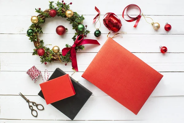 Weihnachtstag Geschenkverpackung — Stockfoto