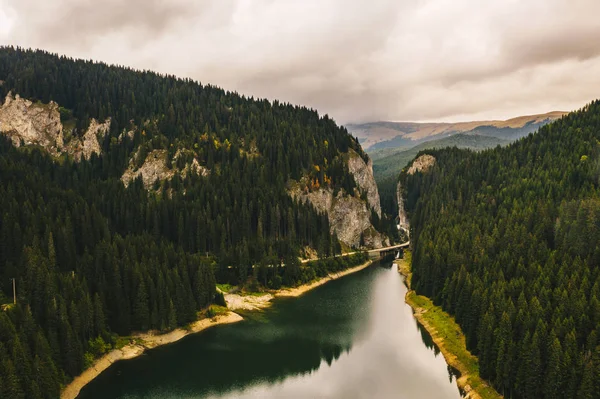 Lac Bolboci Carpates Roumanie — Photo