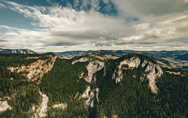 Bicaz Gorge Panorama Karpaten Buurt Van Hasmas Ceahlau Nationaal Park — Stockfoto