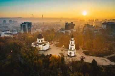 Sunrise Chisinau Moldova Cumhuriyeti