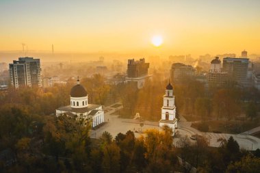 Sunrise Chisinau Moldova Cumhuriyeti