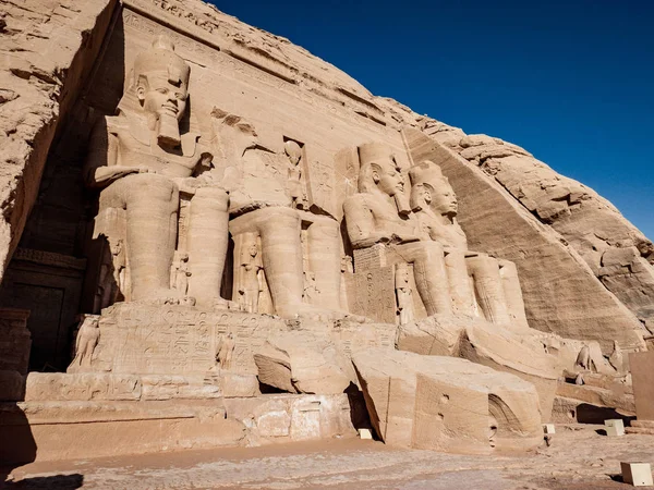 Grand Temple Ramsès Abu Simbel Egypte — Photo