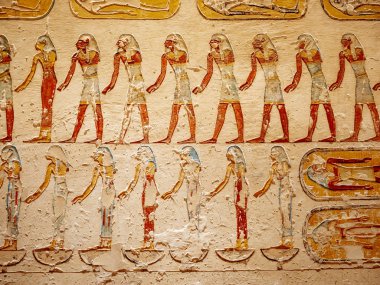 Valley of The Kings burial place for Egyptian Pharaohs from the ancient civilization