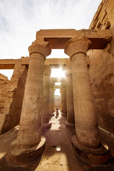 Kom Ombo Mısır Uygarlığı Tapınak Yakınındaki Aswan Nil Nehri Üzerinde — Stok fotoğraf