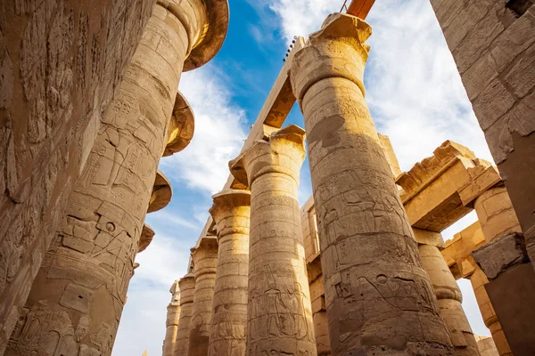 Luksor, Mısır'daki Karnak Tapınağı. Karnak Tapınağı Karnak bilinen karmaşık, antik tapınak, Şapel, dikmesi ve heykeller ancyent Mısır uygarlığı üzerinden büyük bir karışımı oluşur
