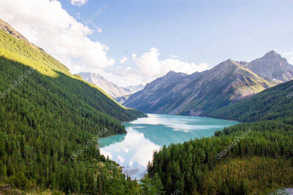 Very beautiful mountain Altai