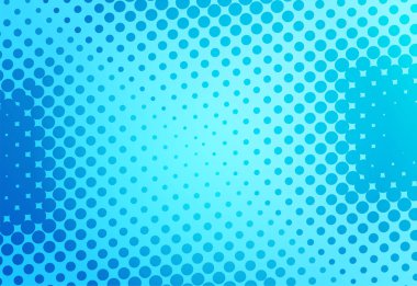 Nokta çizgi roman tarzı, vektör çizim - hisse senedi vektör ile retro arka plan mavi pop sanat