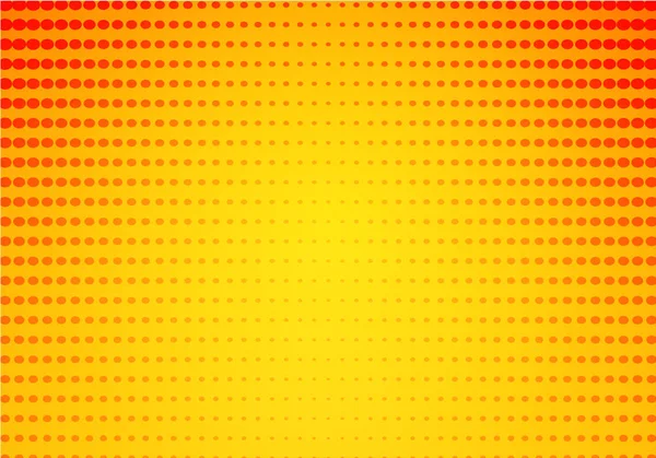 Retro Comic Yellow Background Raster Gradient Halftone Stock Vector Illustration — Stock Vector