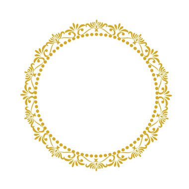 Dekoratif dantel çerçeve tasarımınız üzerinde beyaz, hisse senedi vektör çizim çiçek öğeleri için