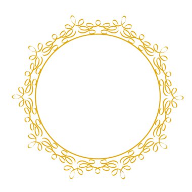 Dekoratif dantel çerçeve tasarımınız üzerinde beyaz, hisse senedi vektör çizim çiçek öğeleri için