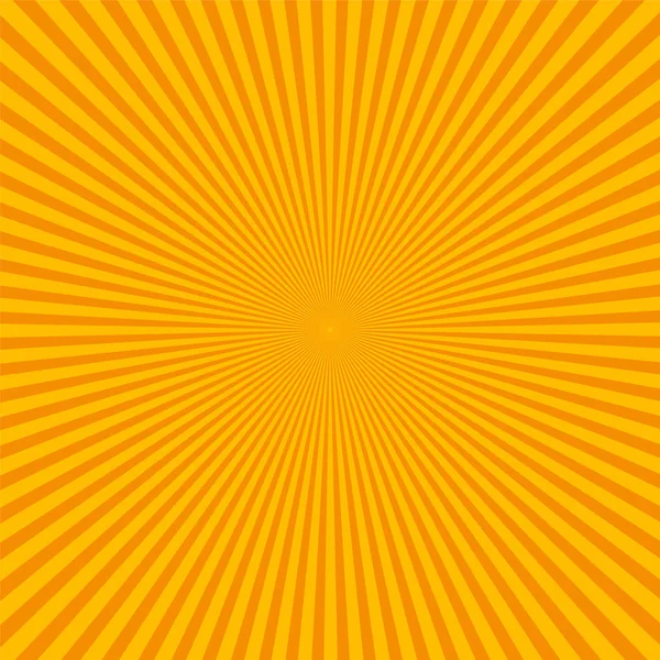 Radiante Telón Fondo Con Rayos Sunburst Vector Ilustración — Vector de stock