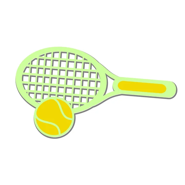 Tennis sport design, vektor illustration eps10 grafisk — Stock vektor