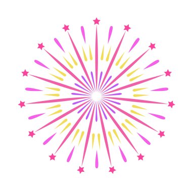 Renkli fişek. Kutlama havai fişek, noel pirotech