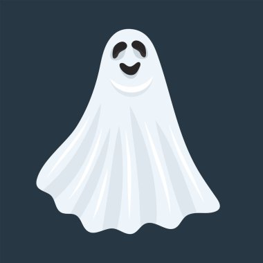 Hayalet karakter. Cadılar Bayramı korkunç hayalet canavar, ölü boo spook