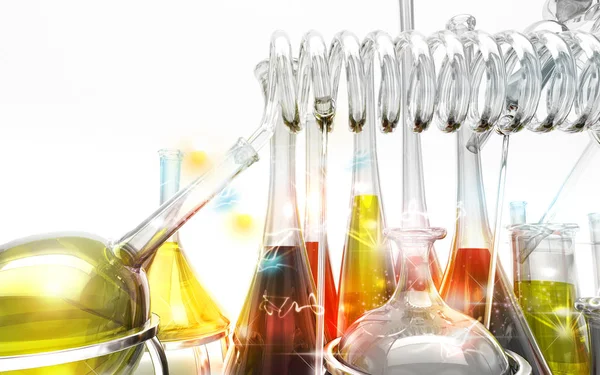 Química Alquimia Spagyria Ilustração — Fotografia de Stock