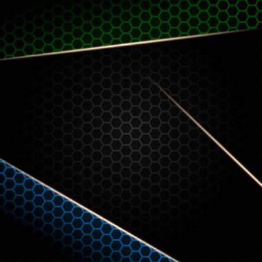 Soyut Geometrik karanlık arka plan. Vektör çizimi.