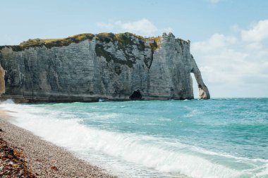 Etretat, Normandiya, Fransa, Avrupa