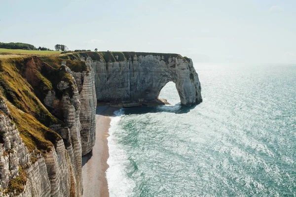 Etretat Normandy France Europe — 图库照片