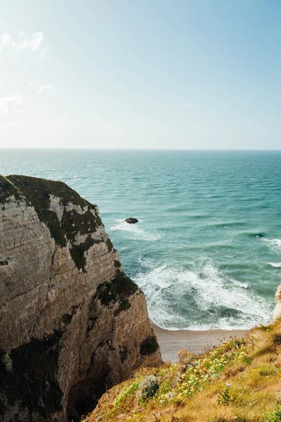 Etretat Normandy France Europe — 图库照片