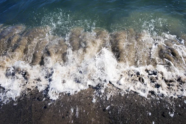 Blick Auf Eine Meereslandschaft Pazifischen Ozean Wellen Und Schaum Und — Stockfoto