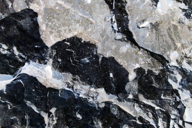 Kayaların yüzeyi arka plan olarak