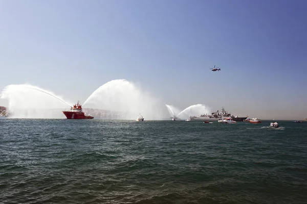 See Und Kabotageurlaub Bosporus Istanbul Türkei — Stockfoto