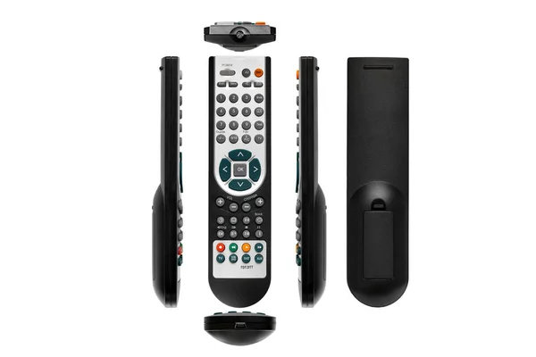 TV uzaktan kumanda üzerindeki her tarafta beyaz bir arka plan