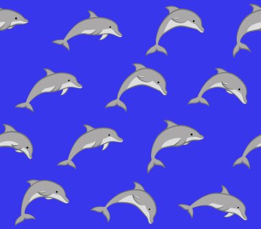 arka plan dolphines, seamless modeli ile