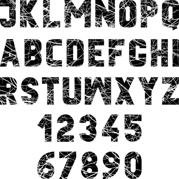 Schriftart — Stockvektor