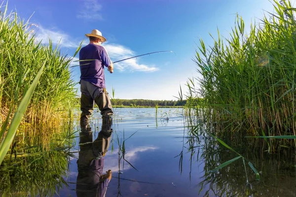 Pescatore — Foto Stock