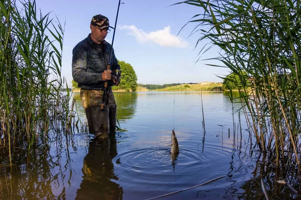 Sportfiske — Stockfoto