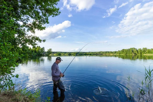 Sportfiskare — Stockfoto