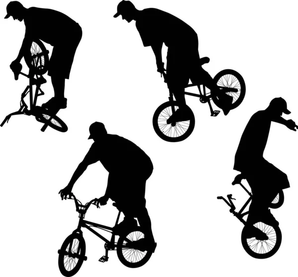 Велосипедист — стоковый вектор