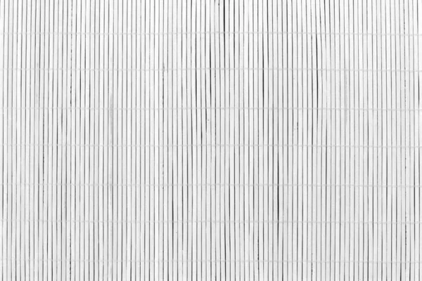 白い抽象的な質感竹のマットの背景 — ストック写真