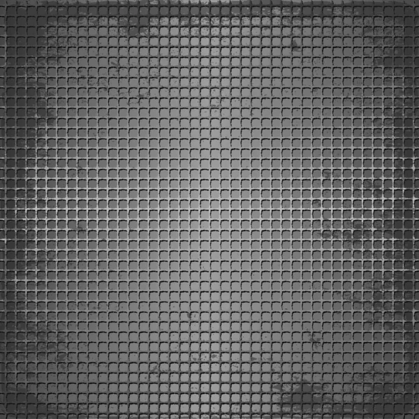 Grunge Textured Metal Background Mesh Pattern — Stock Vector