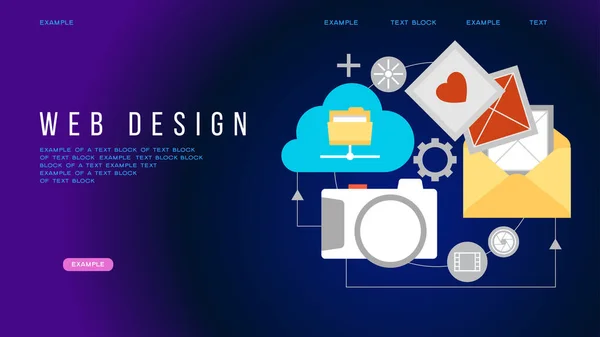 Expérience Utilisateur Développement Web Optimisation Interface Dans Commerce Électronique Eléments — Image vectorielle