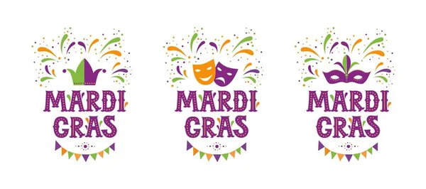 Mardi gras karnaval parti tasarım