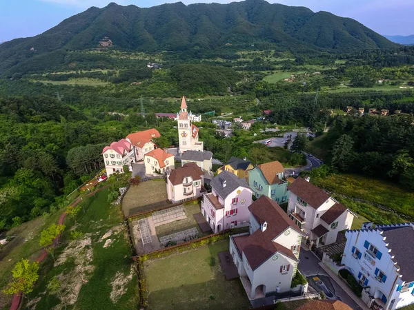 Gapyeong Pueblo Suizo Hermosa —  Fotos de Stock