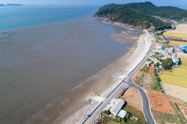 Incheon Jangbongdo deniz gevşeme