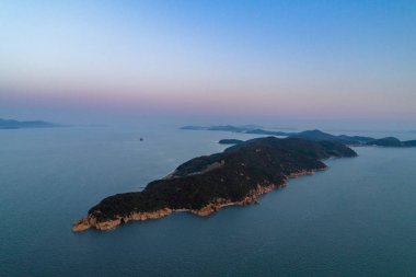 Incheon Jangbongdo deniz gevşeme