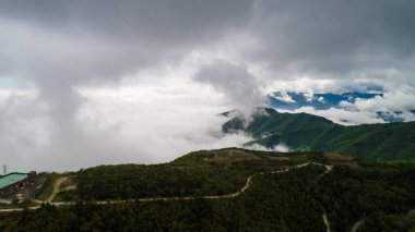 Daegwallyeong gökyüzü bulut gizem