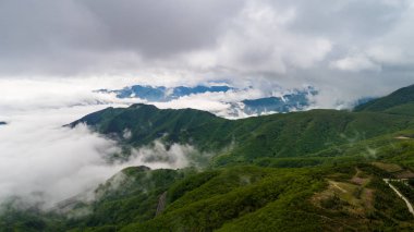 Daegwallyeong gökyüzü bulut gizem